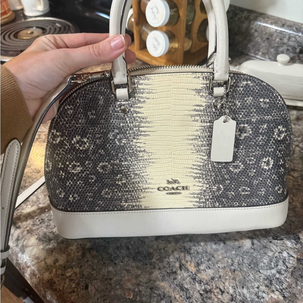 Coach Black and Cream Women's Bag